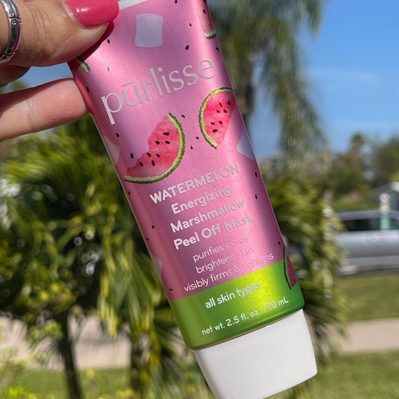 PURLISSE Watermelon Energizing Marshmallow Peel Off Mask - Picture 5 of 11